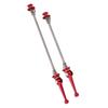 1 Pair   Hub Quick Release Poles Bike Front Rear   Alloy Axle Skewer Lever