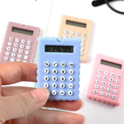 8-Digit Display Mini Calculator Battery Student Calculators Scientific Calculators  Stationery