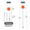 Rotatable Sunflower Household Removable High-rise Cleaning Supplies Round Cleaning Mop with Extension Pole for Wall Ceiling