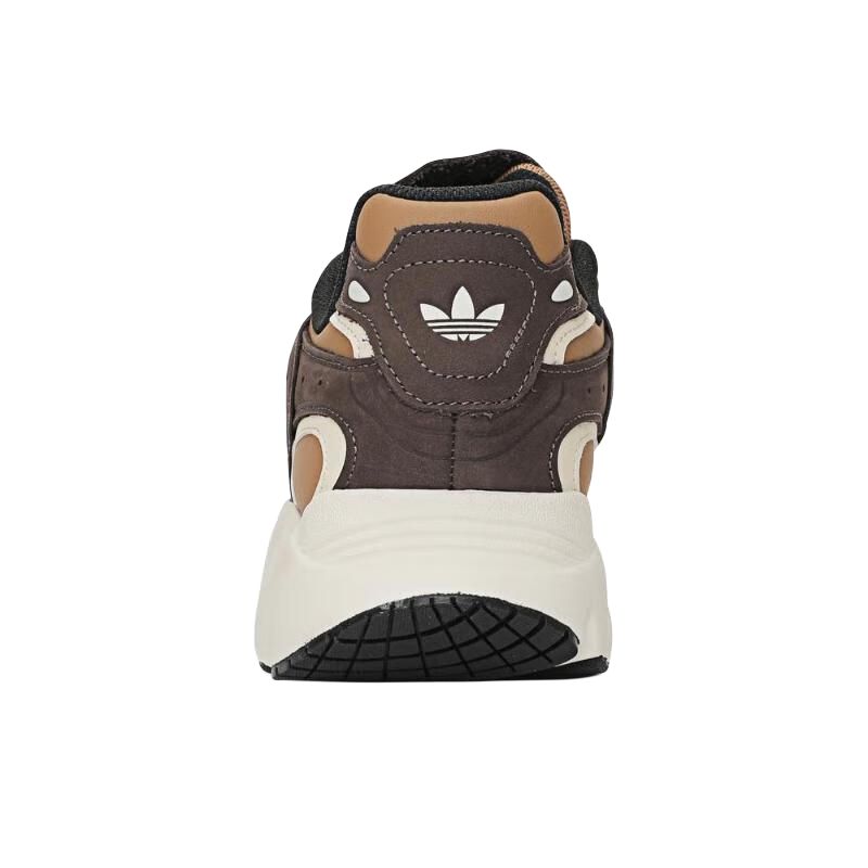 Adidas Originals Ozmillen Comfortable Fashion Slip-Resistant Durable Low-Top Lifestyle Casual Shoes Unisex Casual Shoes Brown JS0553