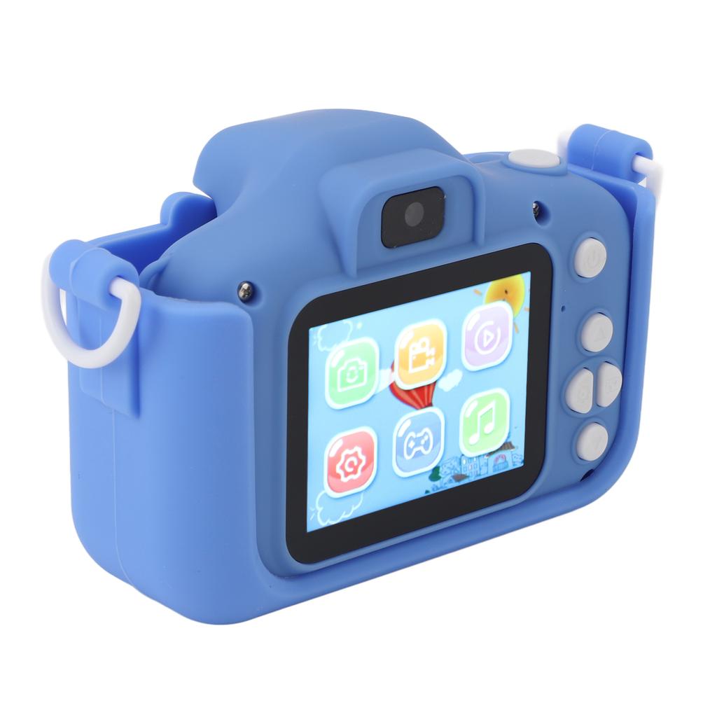 Kids Camera Cute Cartoon Dinosaur Design Multifunction 2.0 Inch Display 400mAh Selfie Digital Camera for Kids Girls and