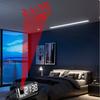 Large Screen Digital Alarm Clock Colorful LED Projection Desk Clock  Home Decor
