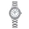 RORIOS Women's Watch, Water Resistant, Quartz Movement, Diamond Decor, Sparkling, Cute, Business, Casual, Simple, Commuting, School, White