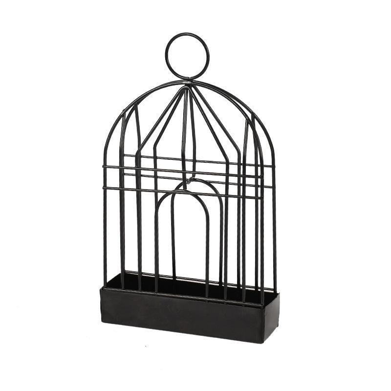 Nordic Style Iron Art Birdcage Mosquito Coil Holder Incense Shelf Home Mosquito Repeller Holder Ornament