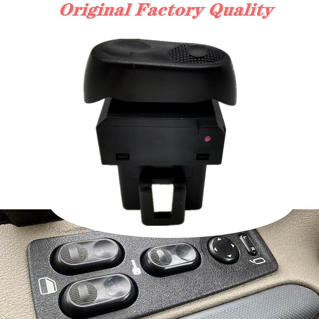 901-5203 Power Window Switch,Heavy Duty Front Driver Passenger Side Window Switch Compatible with 2007-2018 Freightliner Cascadia OE# 12862662