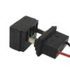 Electric Bike Battery Box Base Connector Battery Box Connection Base Spring-Plug Replacement Plastic Ebike Accessories