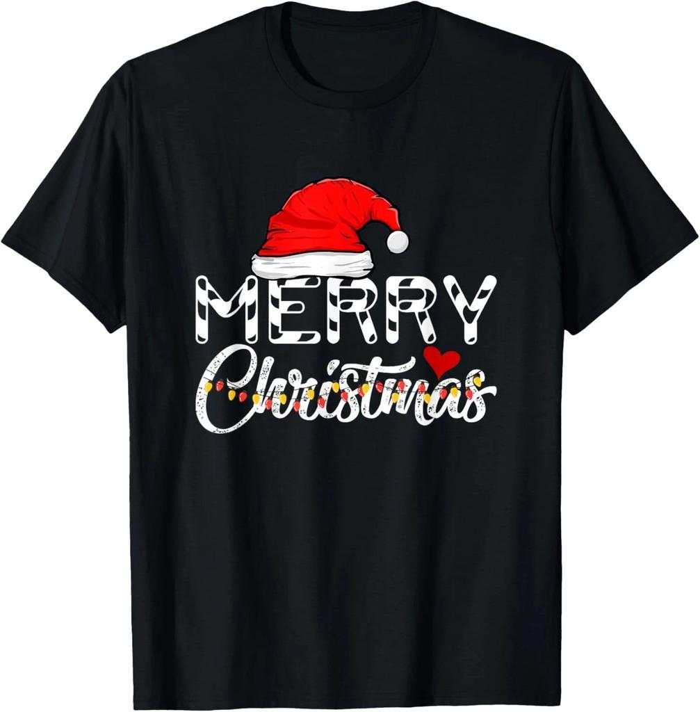 Merry Christmas Santa Claus Funny Family T- Shirt