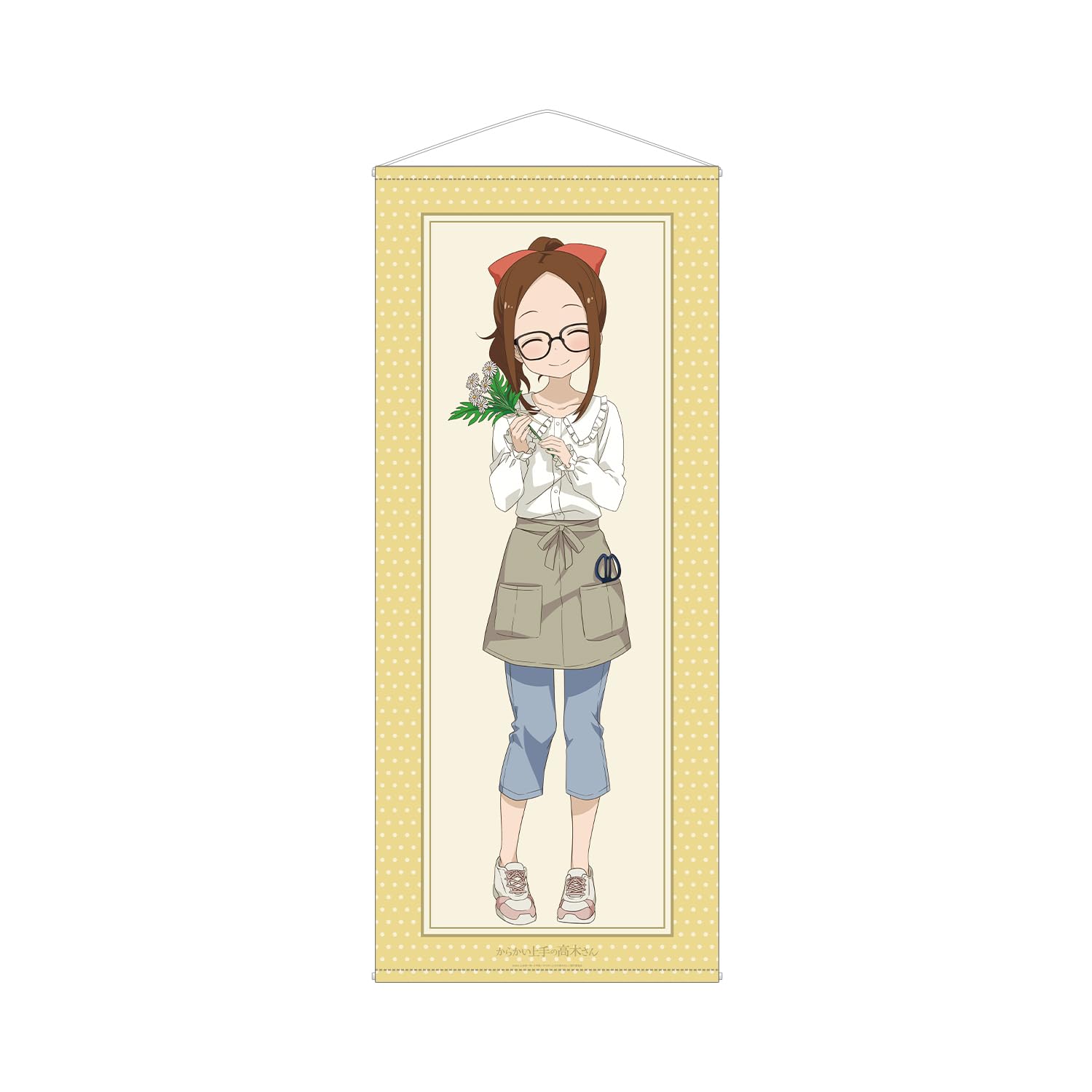 

Teasing Master Original Flower Shop Work Experience Tapestry Takagi-san Illustration Takagi-san Ver. Life-size