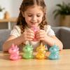 Glitter Squeeze Toy Slow Rebound Soft Elastic Pinching Feeling Cute Decompression Tool for Kids Portable Stress Reliever