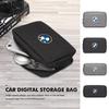 For Car Digital Data Line Box Travel Organizer Trunk Storage Bag E90 E60 E46 E39 F30 F10 E87 X3 X4 X5 X1 G30 G20