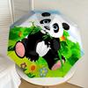 1pc Panda Print Automatic Open/Close Umbrella, 8-Rib Sturdy Frame, Umbrella for Travel, Everyday, Formal Events Yy251126032