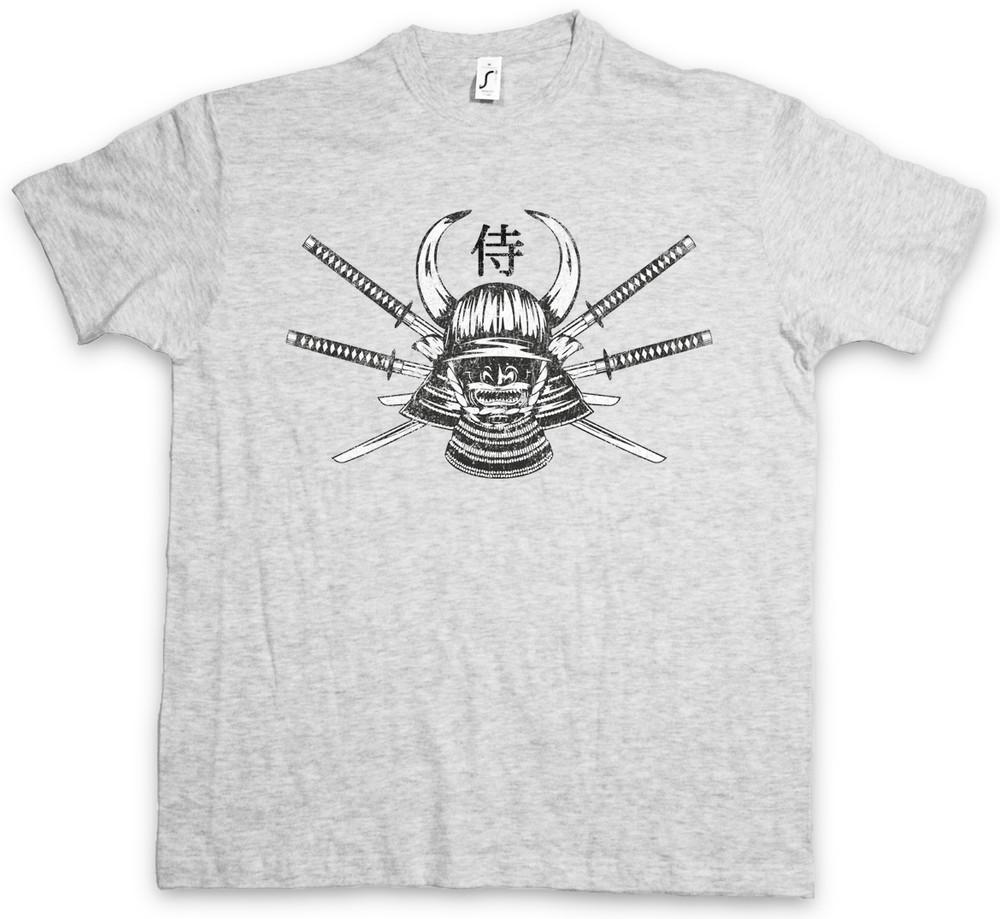

SAMURAI II T-SHIRT Samurai Ninja Japan Warrior Sword Seppuka Dakana Armor 2XL