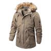Cotton Men 'S Clothing In The Long Section Thickening Winter Cotton Jacket Fur Collar Jacket