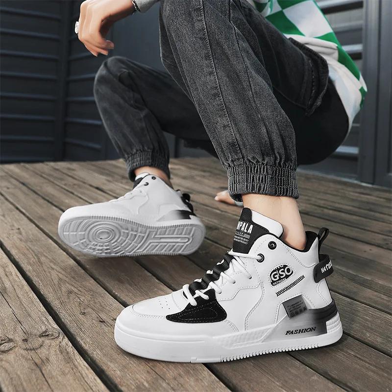 Fashion Men's Sneakers Basketball Shoes Men Casual Shoes High Quality Shoes for Men 2025 New Breathable Male Tennis Zapatillas Hombre