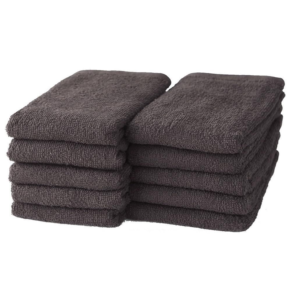 

Gamacha Towel all 22 colors face Brown 10-piece set suitable hand drying kitchen washroom convenient thin 100 cotton gentle on skin quick-drying size.