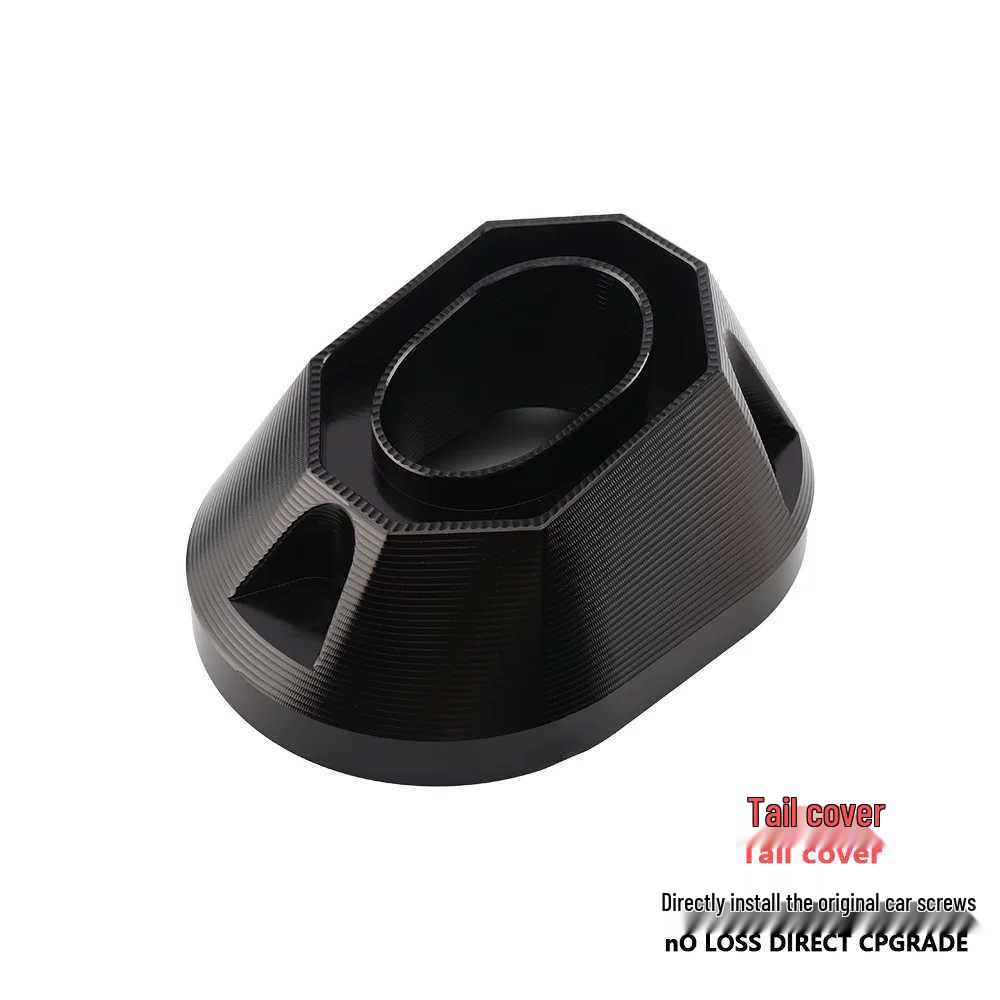 Honda PCX160/125 Exhaust Tail Cover: Aluminum Alloy Protective Accessory for 2021-2025 Models