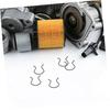 PLAFOPE 15pcs Window Crank Handle Replacement Parts Window Crank Handle Retainer Car Panel Clip