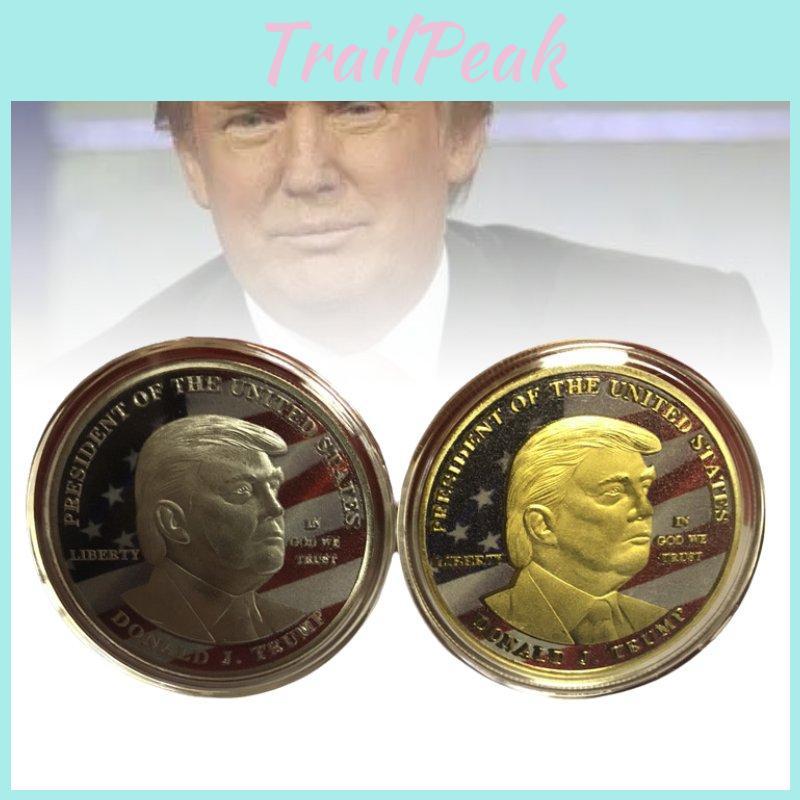 Sfida Trump Donald Moneta Metallo Presidente degli Stati Uniti Moneta Commemorativa