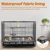 Guinea Pig Cage Liners Tarp Bottom Waterproof Guinea Pig Cage Washable Pee Pads Bedding for Rabbit Hamster Chinchilla