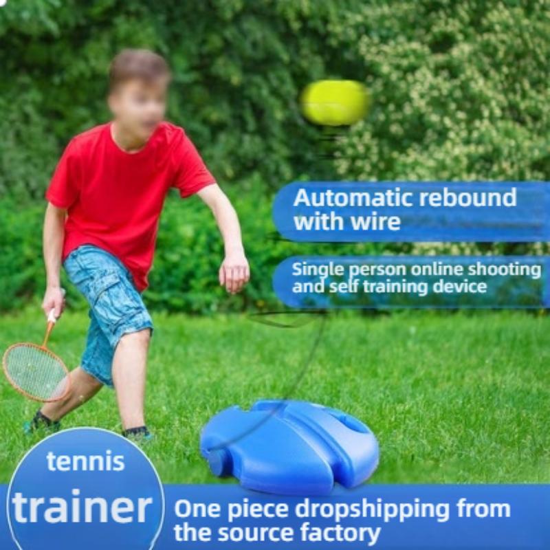 3pcs Tennis Base Rope Tennis Training Equipment Self-Taught Rebounder Tennis Sparring Equipment High Bounce Durable Tennis