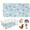 Washable Guinea Pig and Hamster Cage Mat - Super Absorbent Anti Slip Pet Bedding Suitable for Rabbits and Small Animals