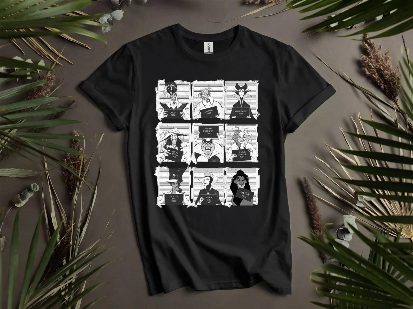 Disney Bad Characters T-shirt T shirt Men Women Unisex Tshirt I150 XS