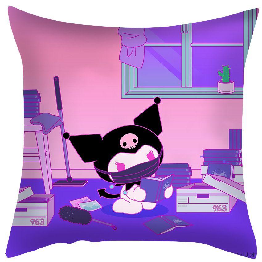 My Melody Kuromi Peach Skin Plush Pillowcase For A Comfortable Night's Sleep