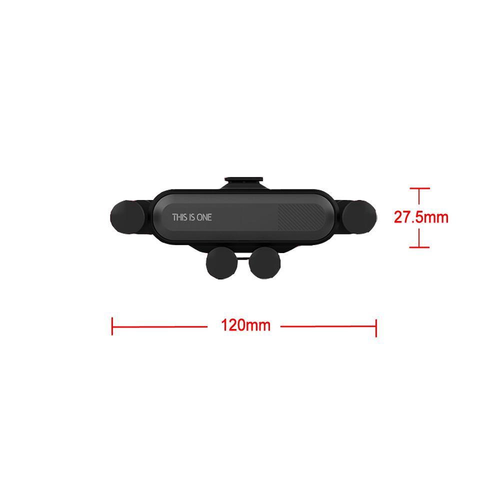Cell Phone Auto Grip Car Air Vent Mount Gravity Holder Stand For Phone Interior Parts Accessory Universal Car Tuning Products