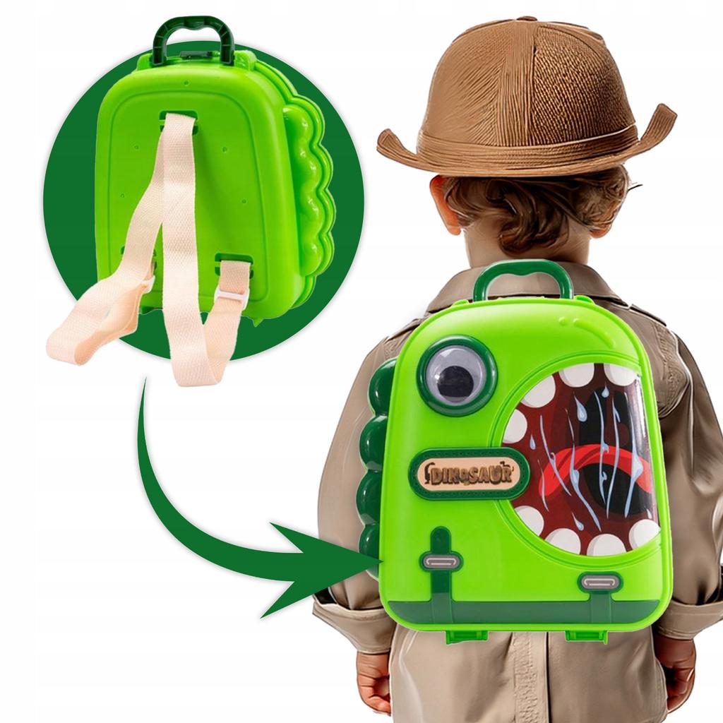 [PACZB] Rucksack für kleine Entdecker Dinosaurier-Figuren-Set Z3128