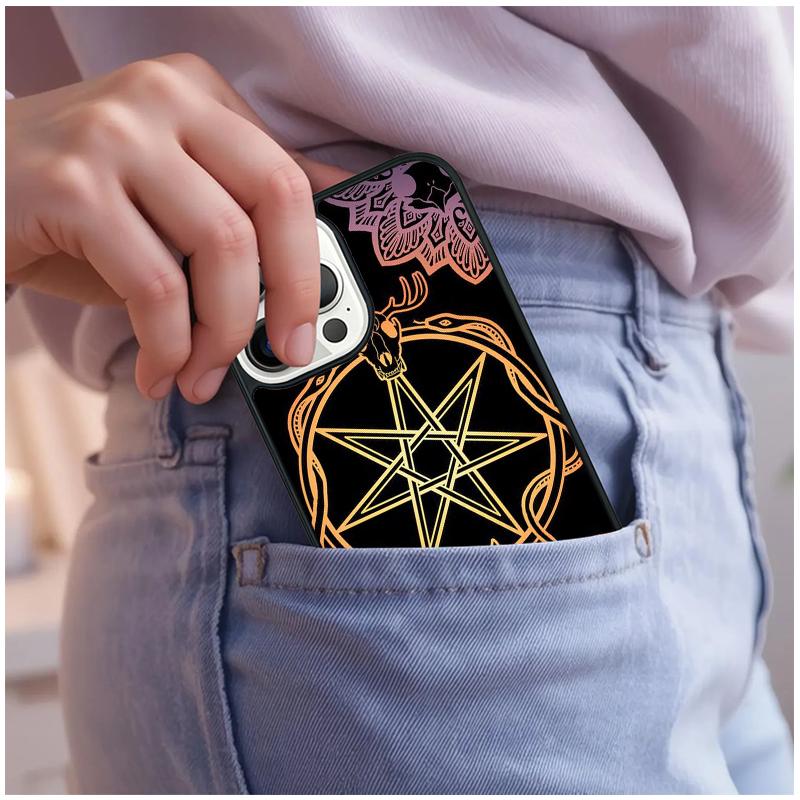 Witchy Goth Magic Phone Case For iPhone 17 Air 15 16e 14 13 Pro Max Coque 12 11 Pro Max PLUS cover
