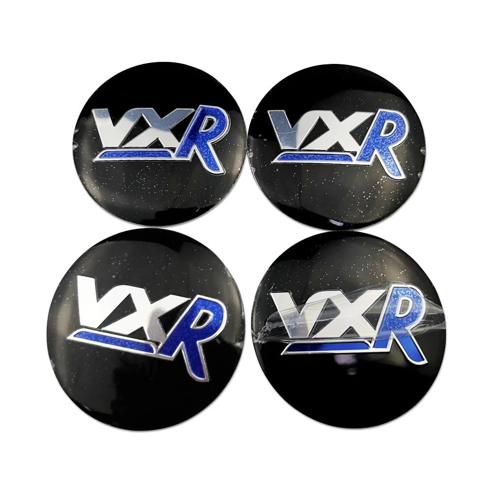 4Pcs 56mm VXR Car Hub Emblem Wheel Center Badge Stickers