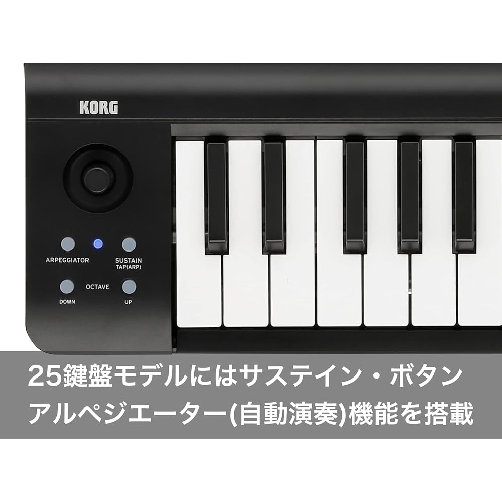 KORG (KORG) MIDI Keyboard MicroKey2 Air DTM/25 Keyboard/Controller/Bluetooth/Wireless Connection/...
