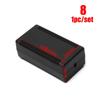 1/2pcs Waterproof Black Housing Instrument Case ABS Plastic Project Box Storage Case Enclosure Boxes Electronic Supplies