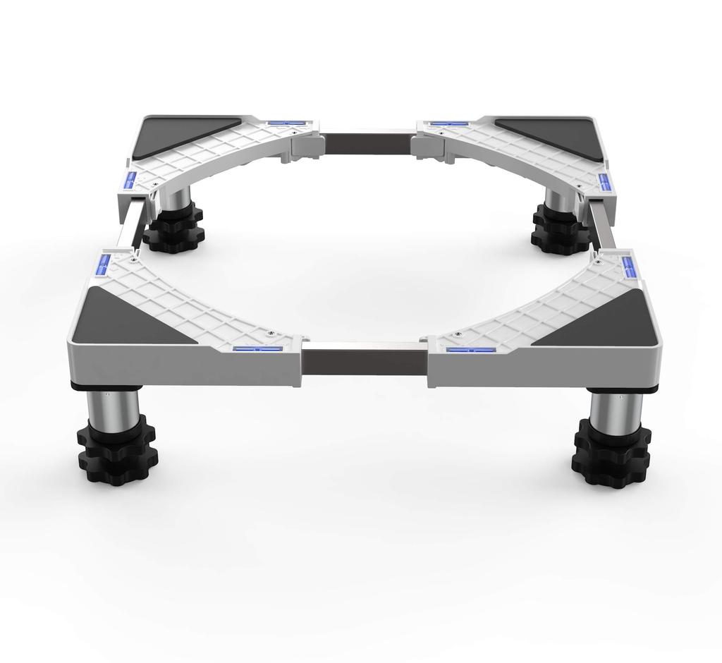 DEWEL Washing Machine Refrigerator Height Adjustable from 13 to 17 Includes Height Adjustment Weight Capacity Approximately 500 Adjustable from to 69