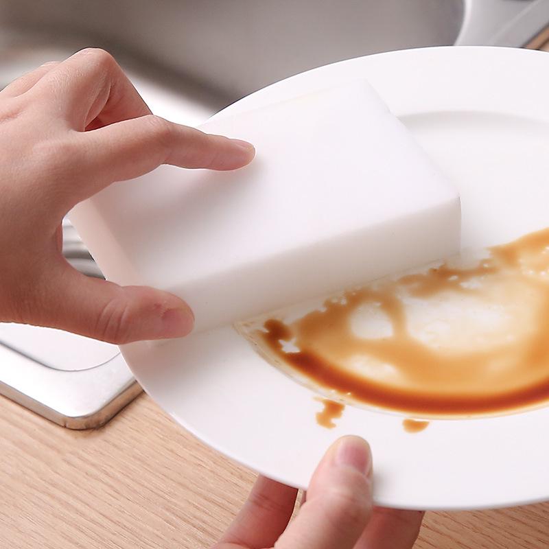 Duża gąbka melaminowa Magic Sponge do łatwego czyszczenia kuchni i mebli