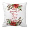 Green plants and flowers pattern series Digital printing short plush pillow covers for car sofa office cushion cover home goods