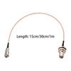 Professional Converter Cable DIN 1.0/2.3 Plug To BNC Jacks Adapter Cable 75 Ohm RG179 Line For Broadcast Equipment