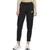 Nike Pantalones de ocio Air Woven para mujer, color negro CU3064-010