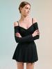 Sonyalebai Long Sleeve One-Piece Swimsuit_Black