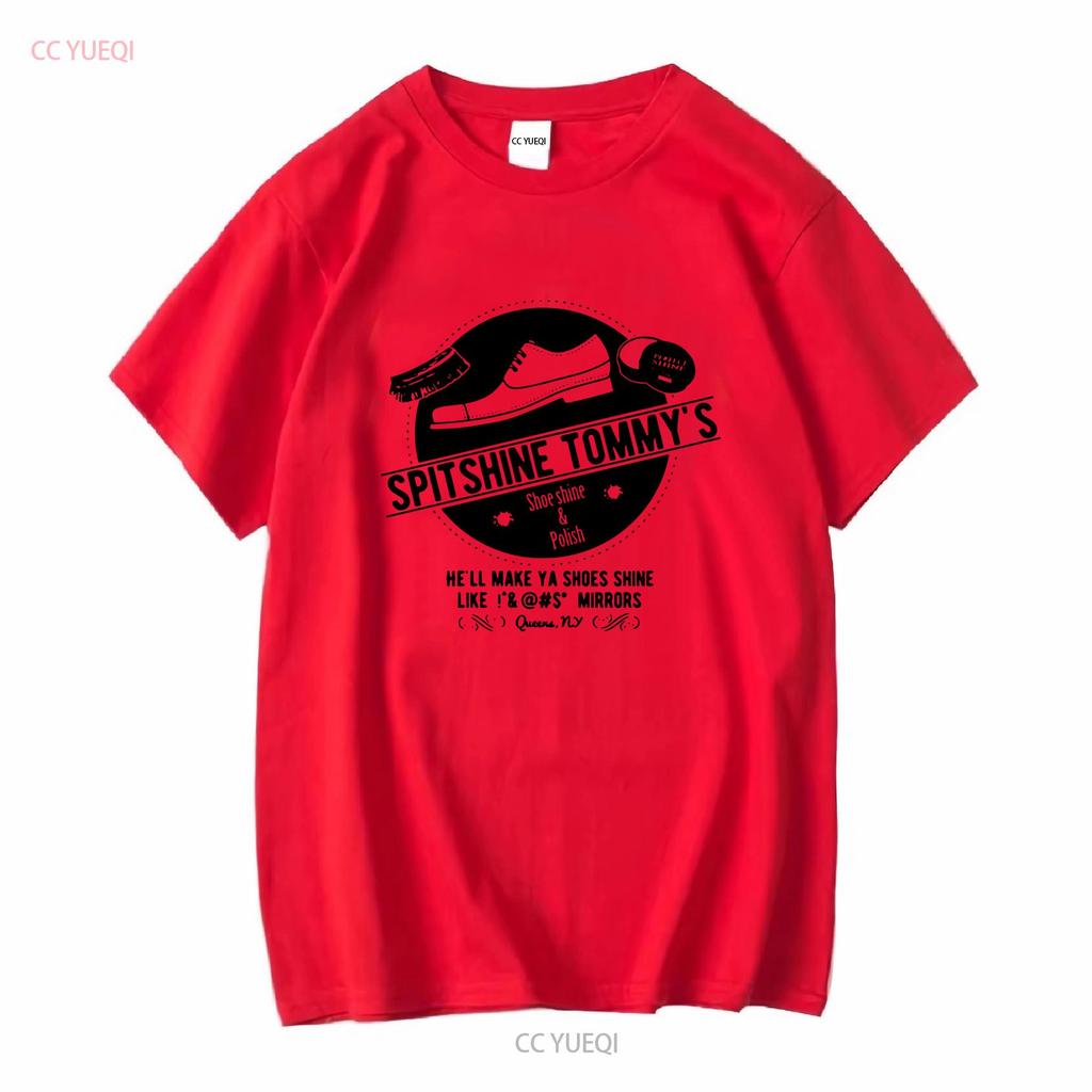 Spitshine Tommys T Shirt Funny Movie Goodfellas Vintage Washed Streetwear Stylish Breathable Casual Homme Top For Everyday Wear
