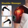 Electric Heating Shoulder Brace Wrap Wireless Remote Control Vibration Shoulder Massager Support Belt Strap For Muscle Relax