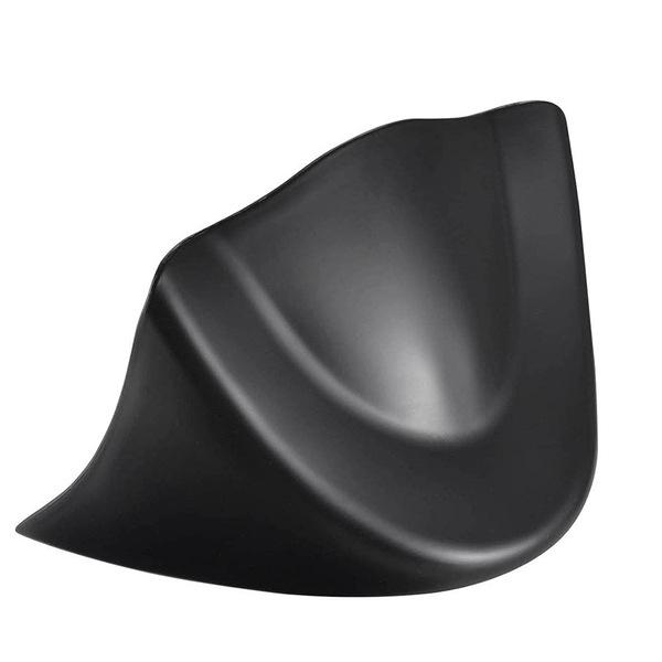 Color: Black Plastic Lower Chin Deflector Fairing Protector for Harley Davidson