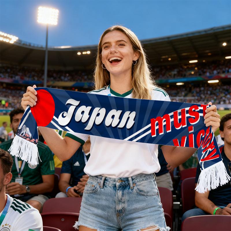 2026 World Cup Flag Scarfs 15x140cm Fan Scarf World Cup Scarf Sports Holiday Decoration