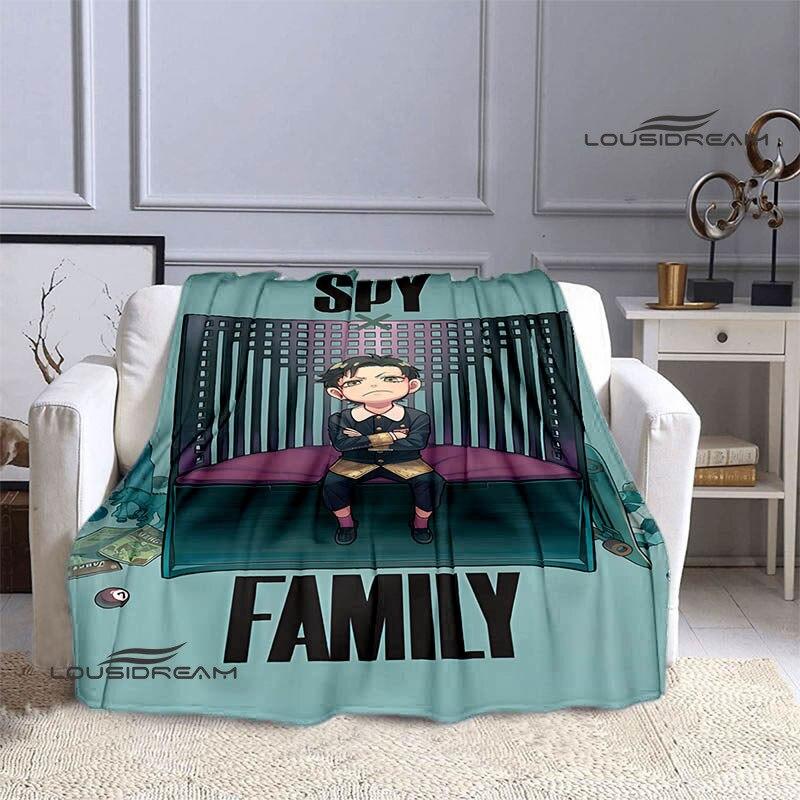 Casus x aile anime baskı battaniye kız çocuk sıcak battaniye flanel yumuşak rahat battaniye ev seyahat battaniyesi doğum günü hediyesi