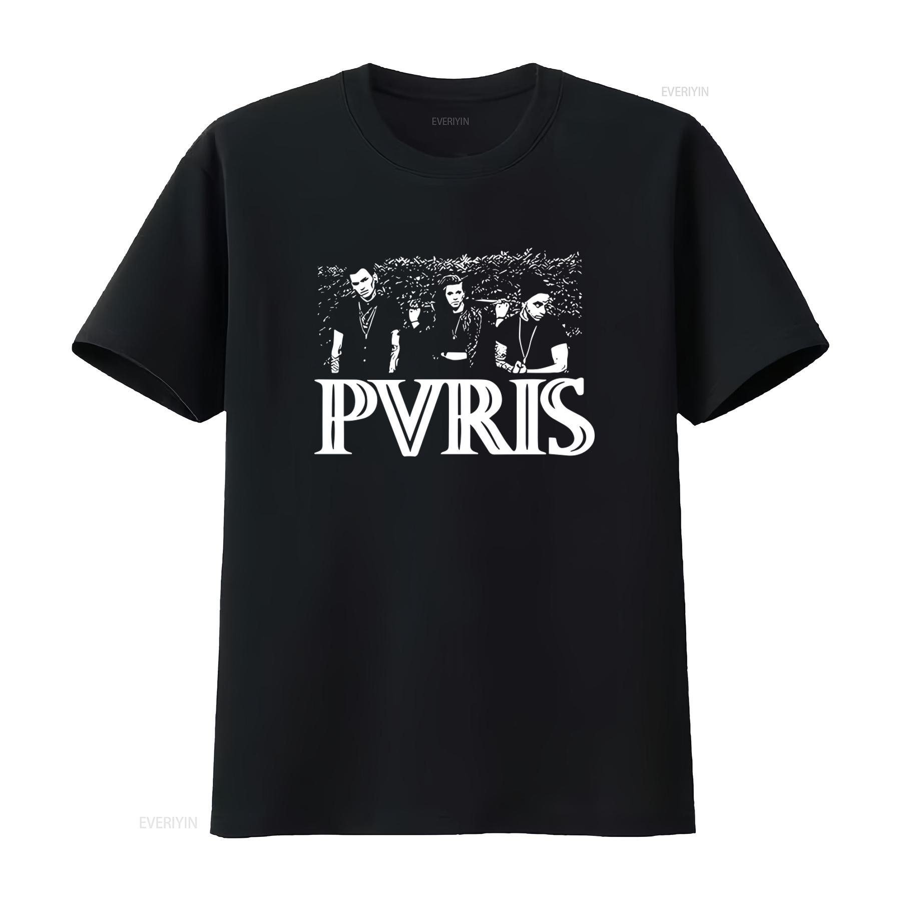 

Pvris Photo Official T Shirt For Band Design Cool Style vintage Washed Stretched Slightly Soft Stylish Unisex Versatile 4XL