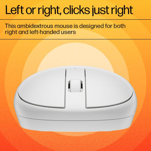 Hewlett-Packard (HP) HP Wireless Mouse Wireless Mouse HP 240 Thin Bluetooth5.1 Wireless Optical White White