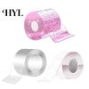 Funny Nano Bubble Tape 1 Set 300CM Toy with Straw Charm Sticker Inflator High Elasticity Tweezer Adhesive Stress Relief DIY Craft Making Kit Children