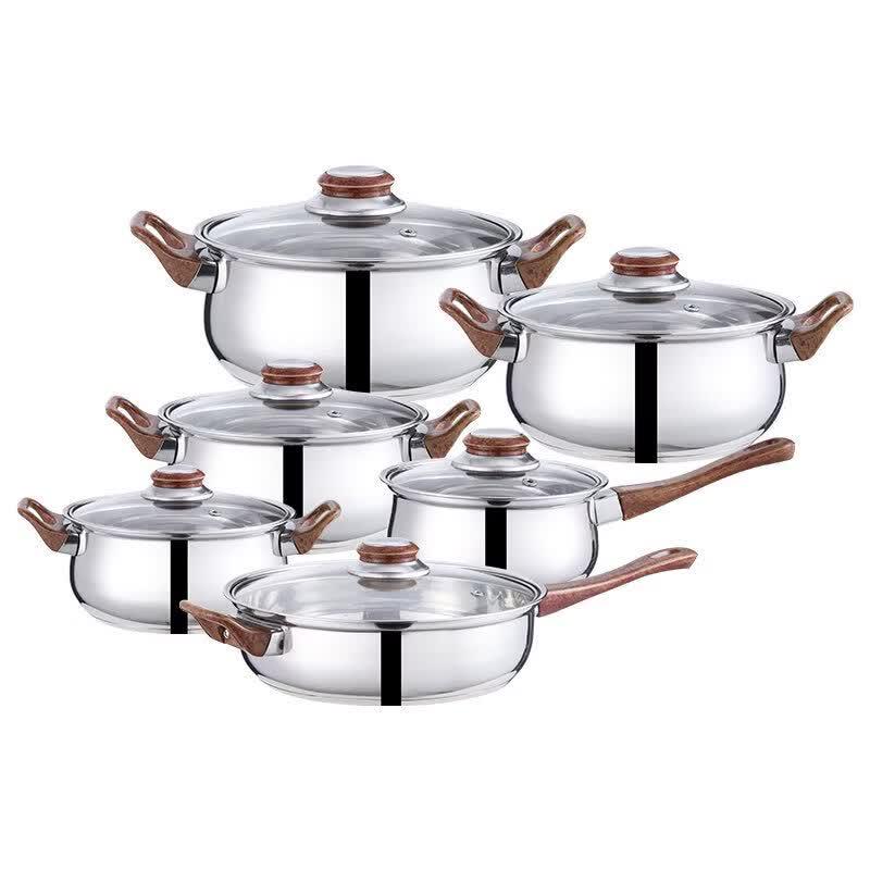 Wutuo Stainless Steel Multi-Function Cookware Set