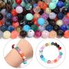 100pcs/lot 10mm Round Double Colors Acrylic Beads Loose Spacer Beads For Jewelry Making Diy Bracelet Necklace Charms Accessories