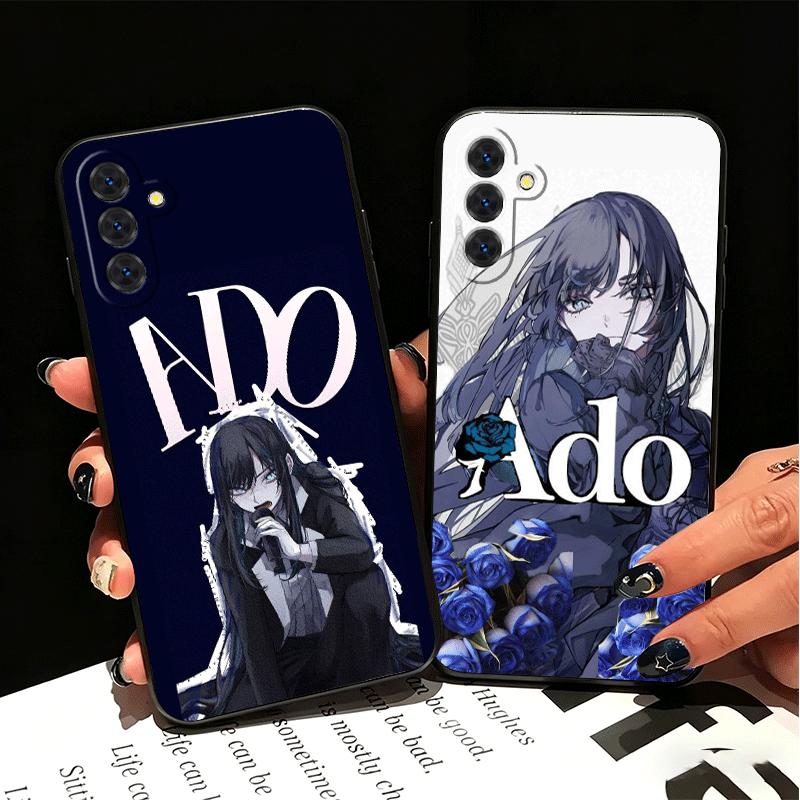 Ado Cartoon K-Kyogen X Uta Soft Phone Case for Samsung A17 A37 A57 A16 A26 A36 A56 A15 A25 A35 A55 A14 A24 A34 A54 A13 A23 A33 A